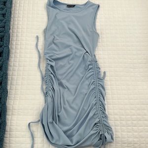 Shein blue mini dress